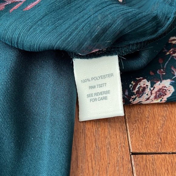 🌿Green Floral🌿MUDD dress - Picture 7 of 14